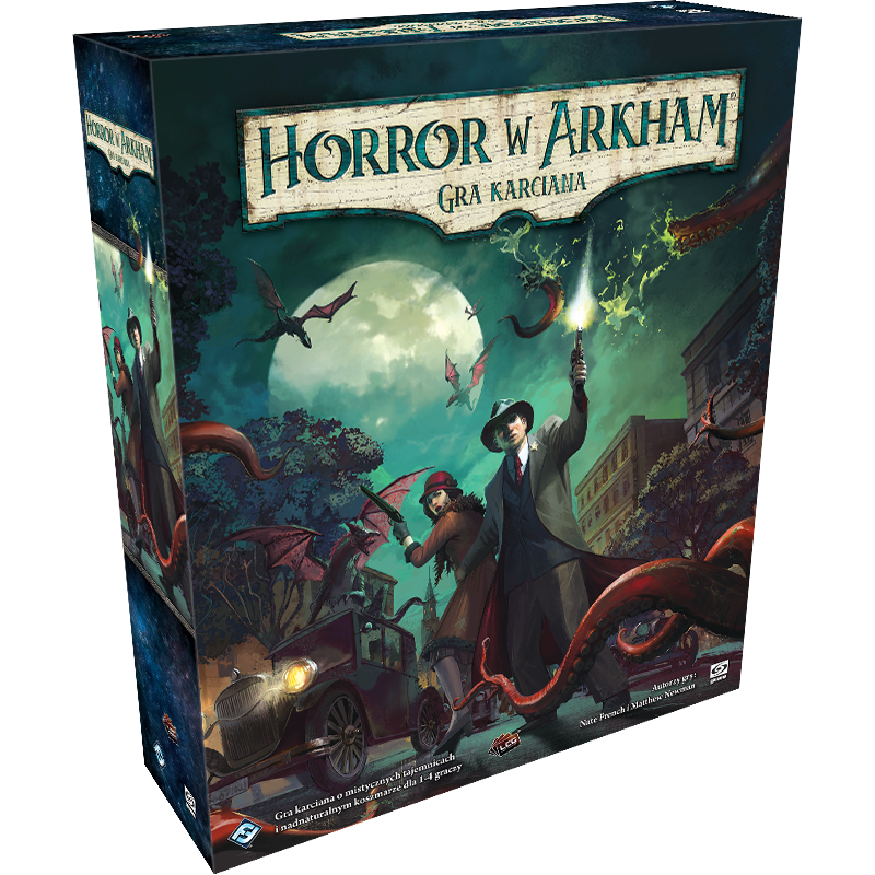 Horror w Arkham: Gra Karciana – zestaw podstawowy dla 1-4 graczy