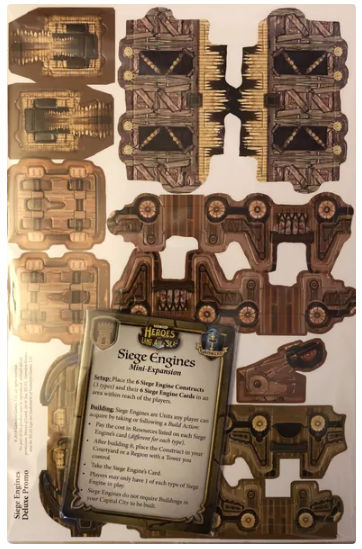 Heroes of Land, Air & Sea: Siege Engines Mini-Expansion