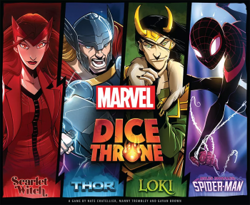 Marvel Dice Throne - Scarlet Witch vs Thor vs Loki vs Spider-Man