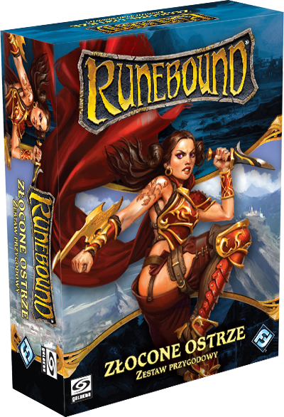 Runebound 3 - Zestaw Przygodowy - Złocone Ostrze